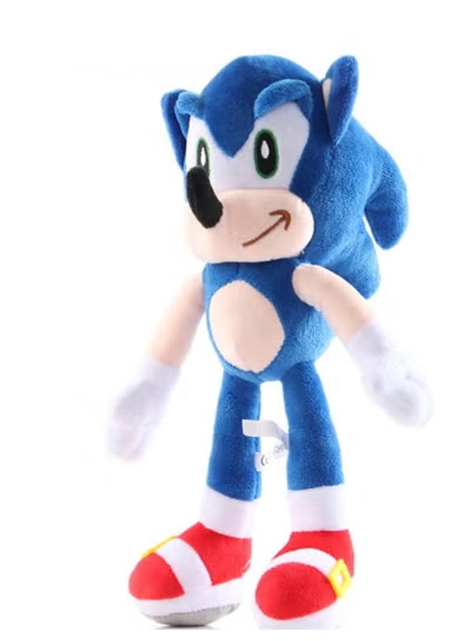 سونيك الهيج لعبة بلوش زرقاء رائعة - دمية ناعمة ، مثالية للديكور الداخلي - Image 2